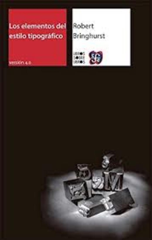 los elementos del estilo tipografico