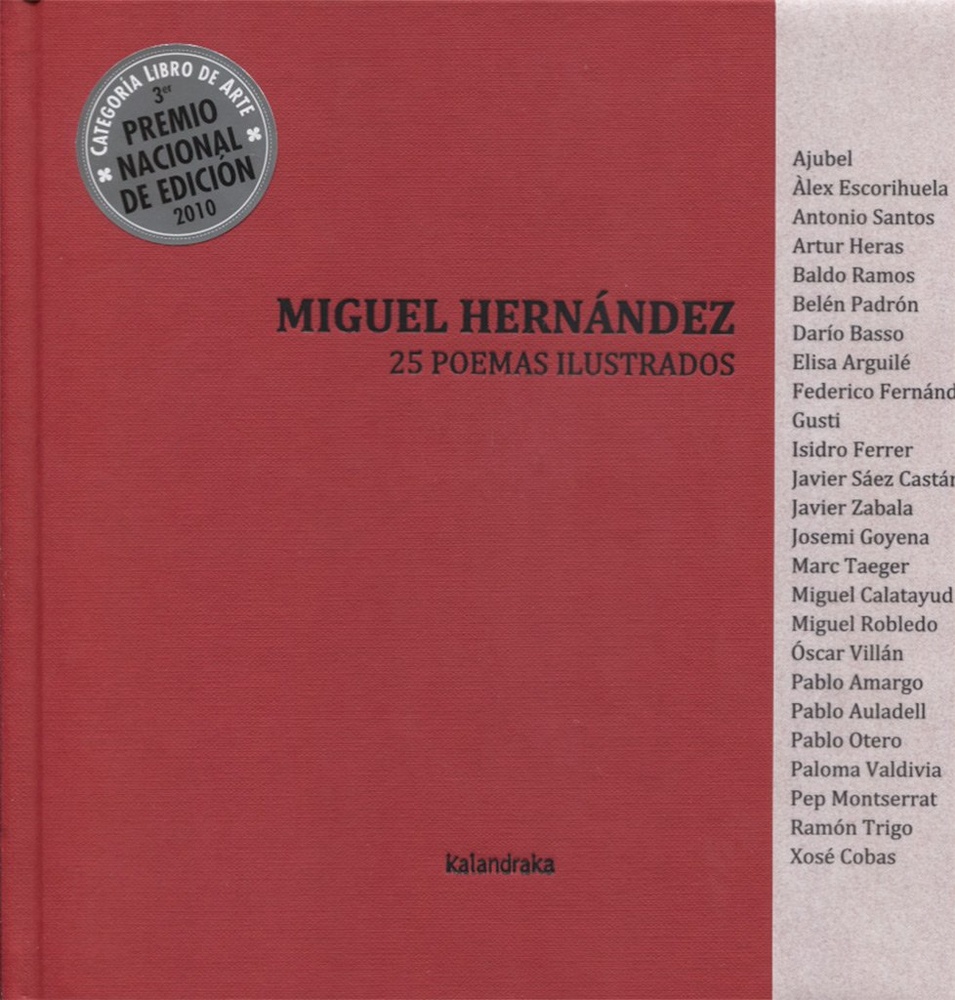 Miguel Hernandez: 25 poemas ilustrados