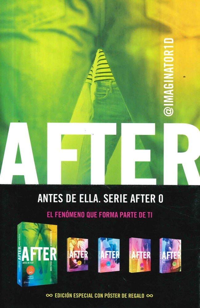 After 0. Antes de ella