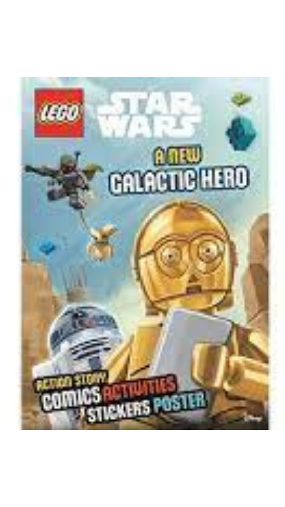 Lego star wars: a new galactic hero activity book