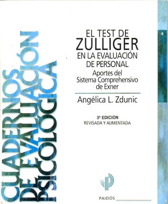 El test de Zullinger en la evaluacion de personal