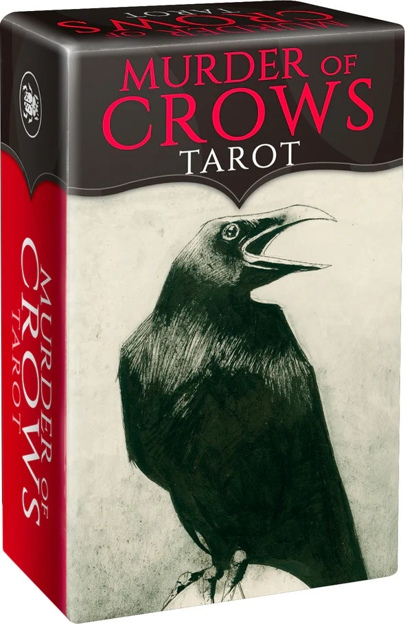 Mini murder of crows tarot