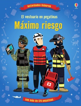 Maximo riesgo. El vestuario en pegatinas