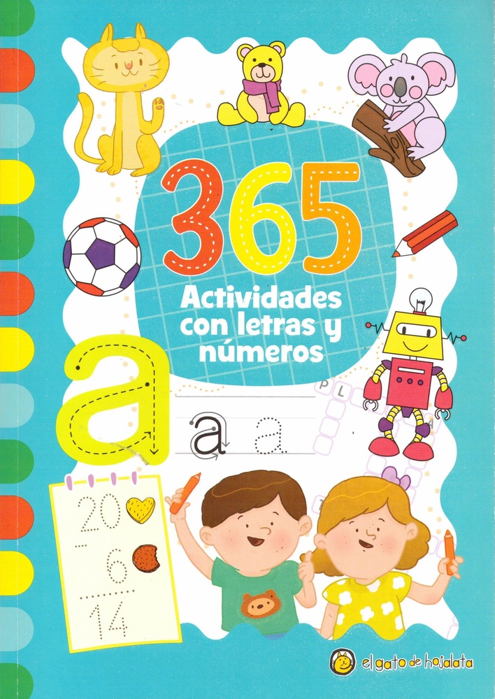 365 actividades con letras y números
