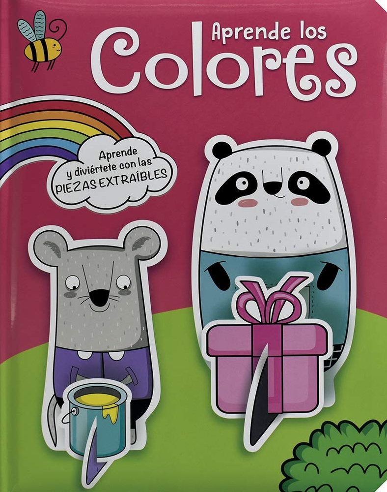 Libritos de piezas extraibles: aprende los colores