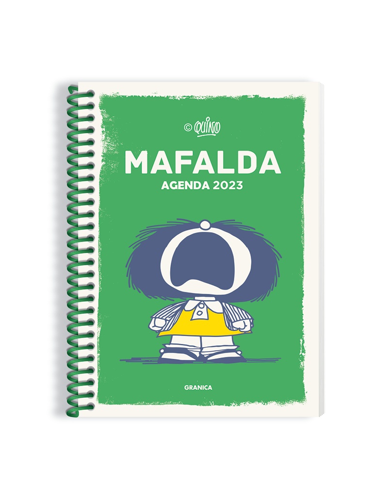 Mafalda 2023 anillada feminista verde