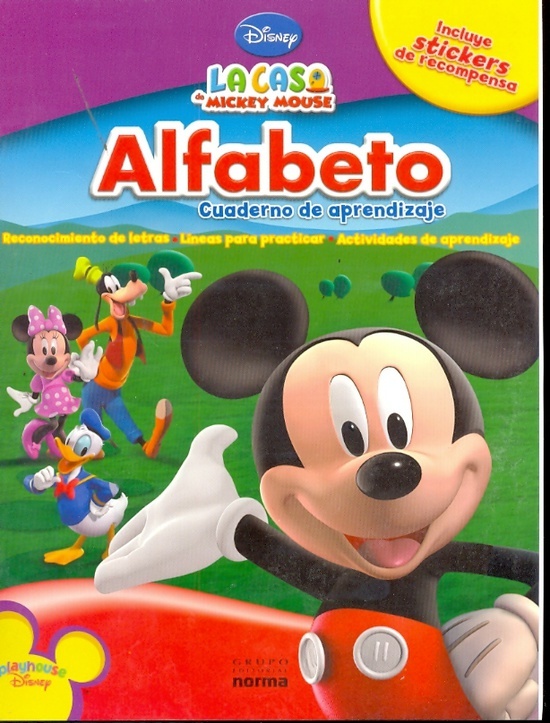 La casa de Mickey Mouse. Alfabeto