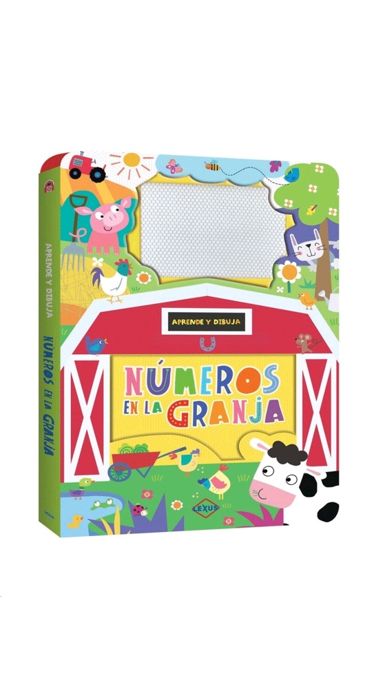 Aprende dibuja numeros en la granja