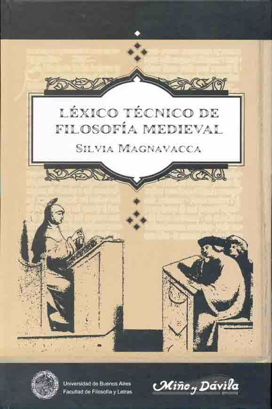 Léxico técnico de Filosofía medieval (Encuad.)**