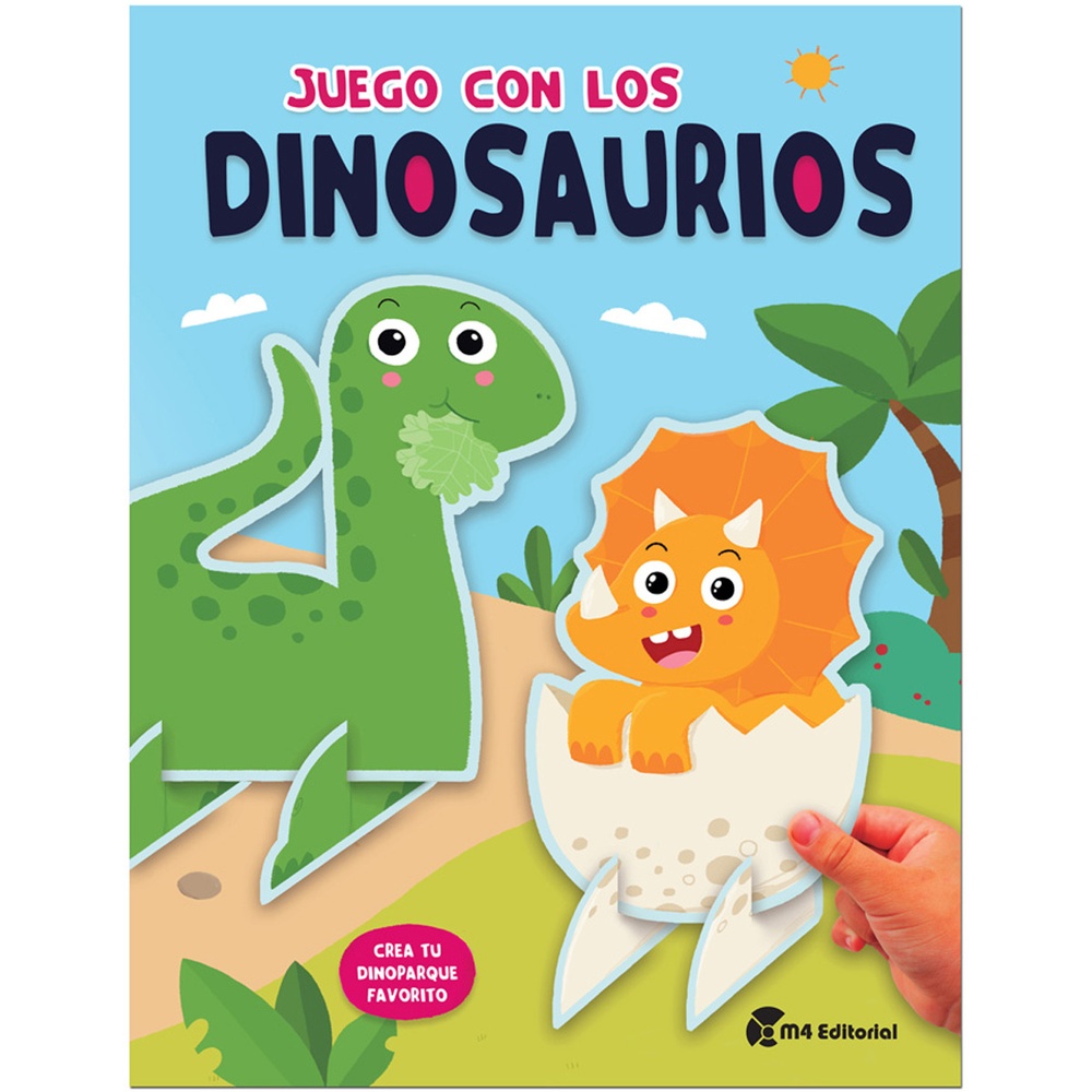 Juego con los dinosaurios crea tu dinoparque favorito