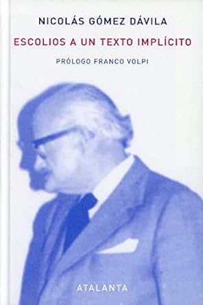 Escolios a un texto implícito