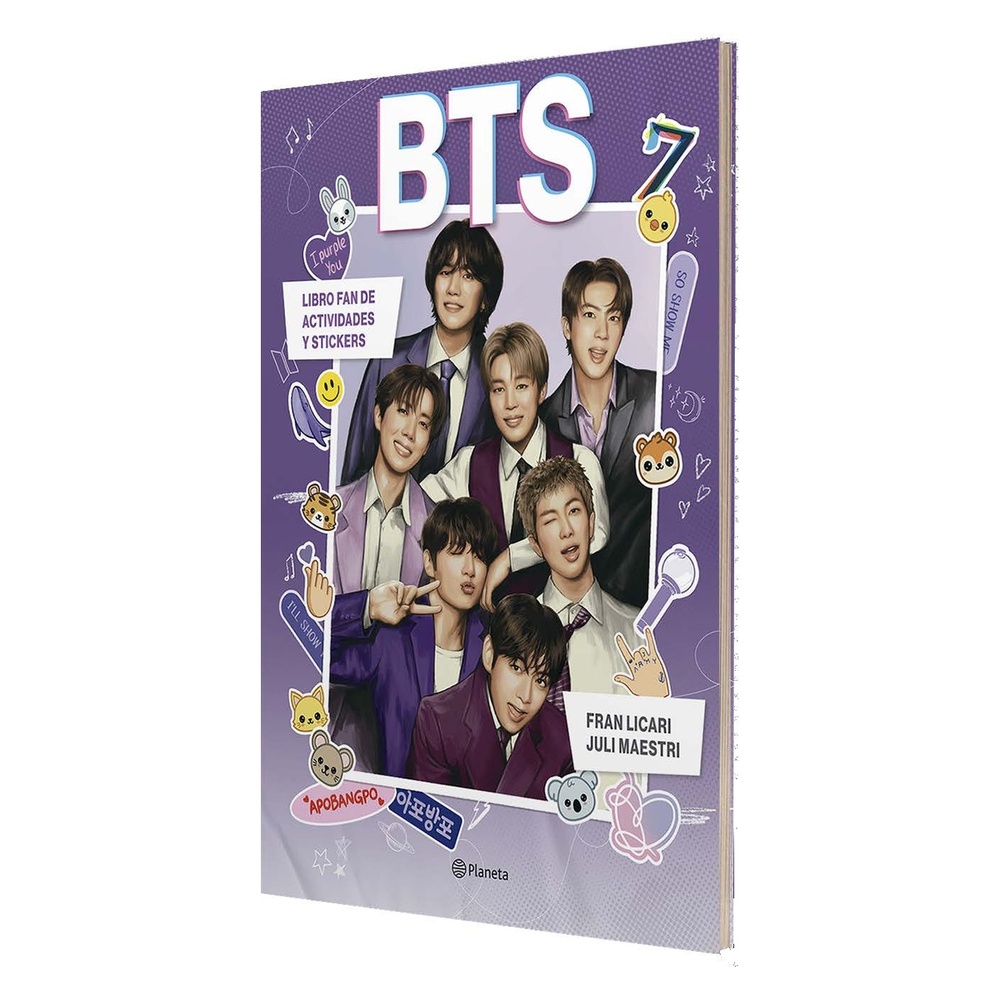 BTS. Libro de actividades y stickers