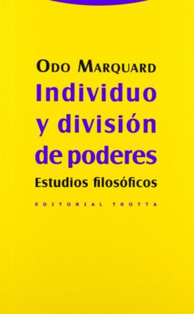 individuo y división de poderes