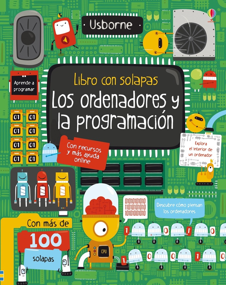 Ordenadores y la programacion, Los. Libro con solapas