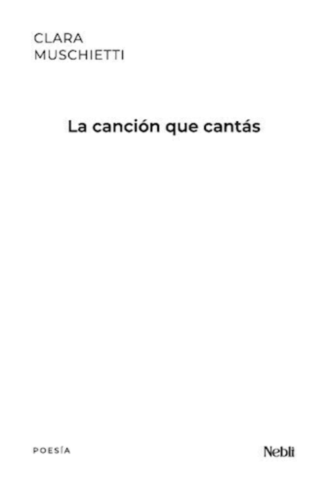 La cancion que cantas