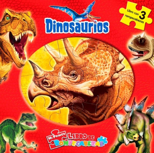 Dinosaurios Mi Primer Libro De Rompecabezas