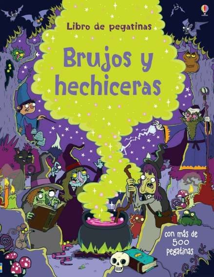 Brujos y hechiceras - Libro de pegatinas