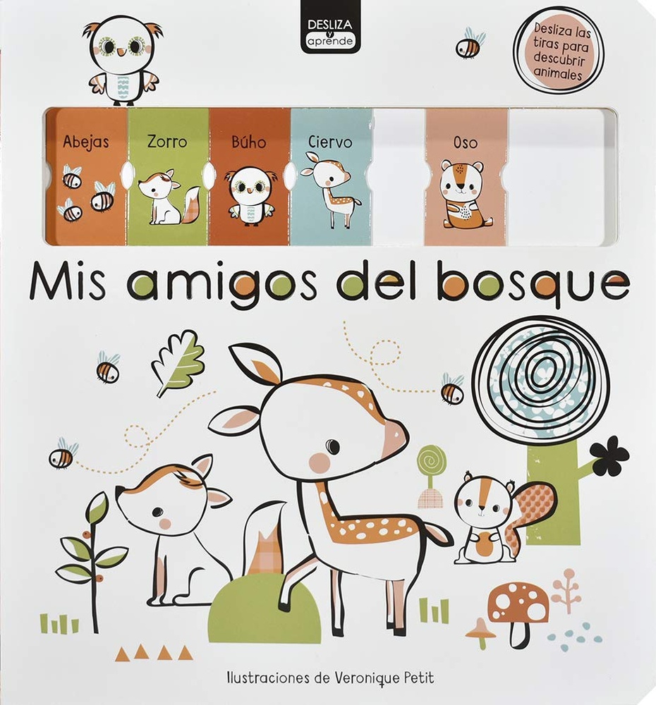 Desliza y aprende: mis amigos del bosque