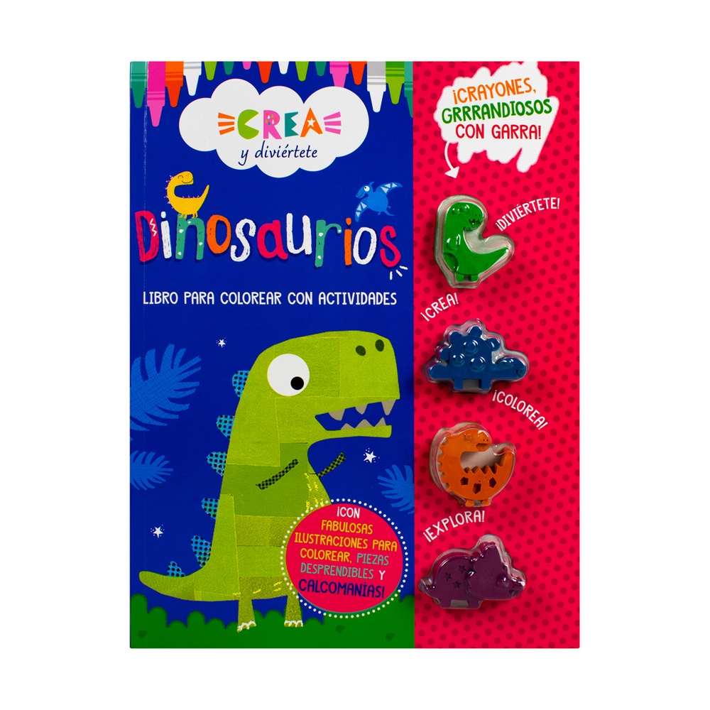 Crea y diviertete: dinosurios