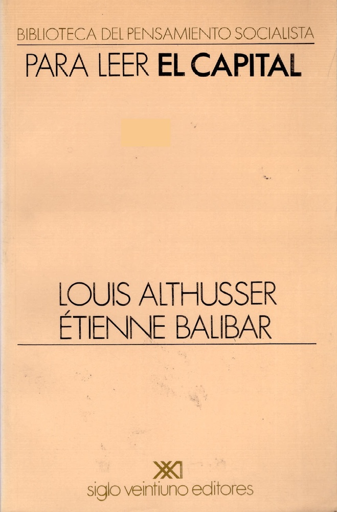 Para leer el capital