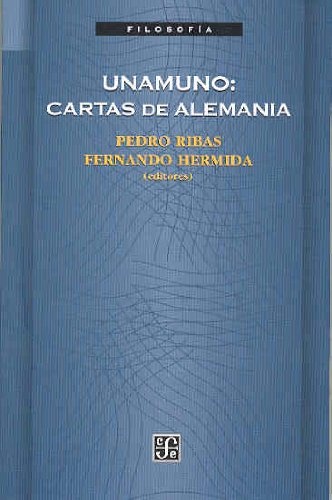 Unamuno: cartas de Alemania