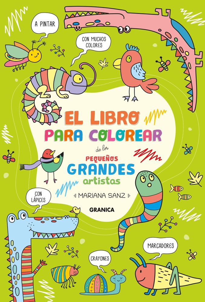 El libro para colorear de los pequeños grandes artistas