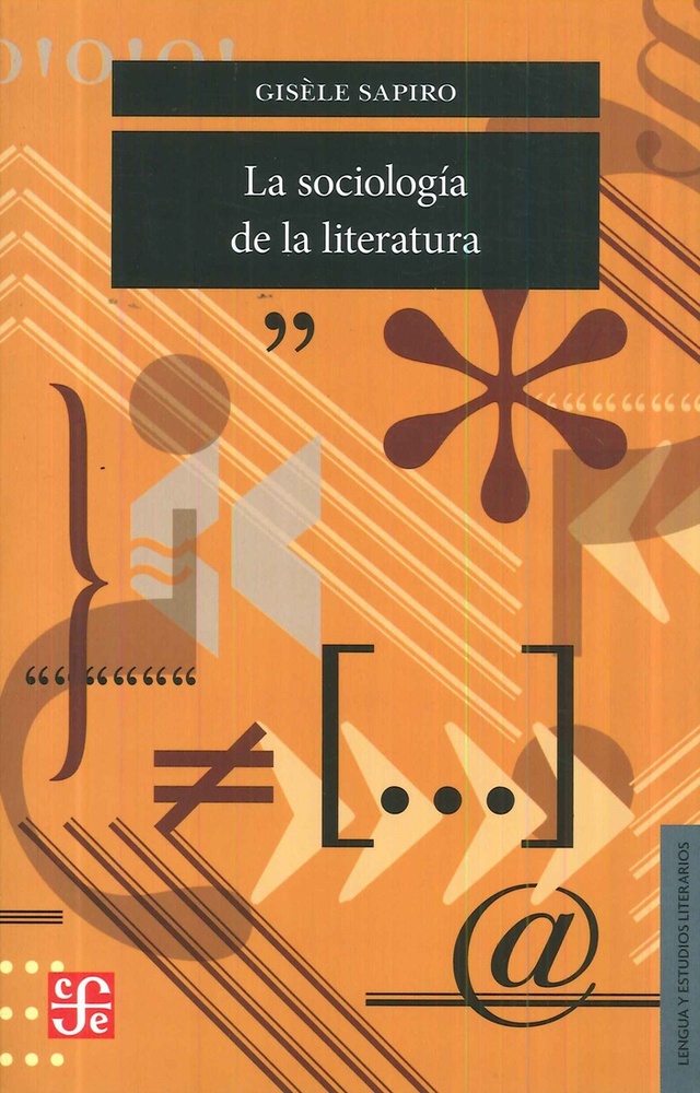 La Sociologia de la literatura