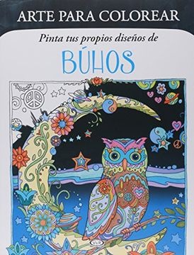 Arte para colorear Buhos
