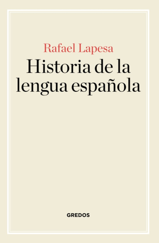 Historia de la lengua española