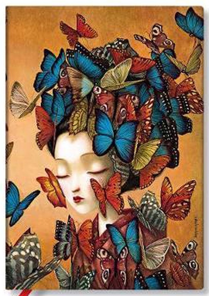 Madame butterfly-lacombe midi rayadi