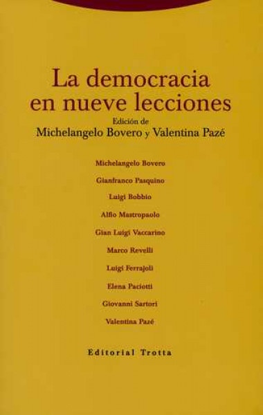 La democracia en nueve lecciones