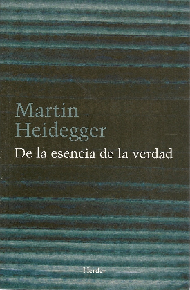 De la esencia de la verdad