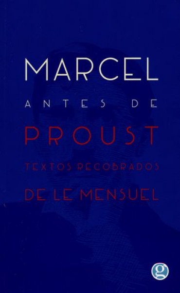 Marcel antes de Proust