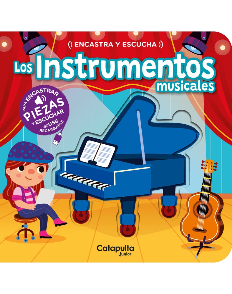 Encastra y escucha: Instrumentos musicales