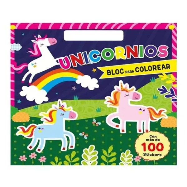 Unicornios Bloc para Colorear
