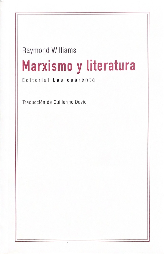 Marxismo y literatura