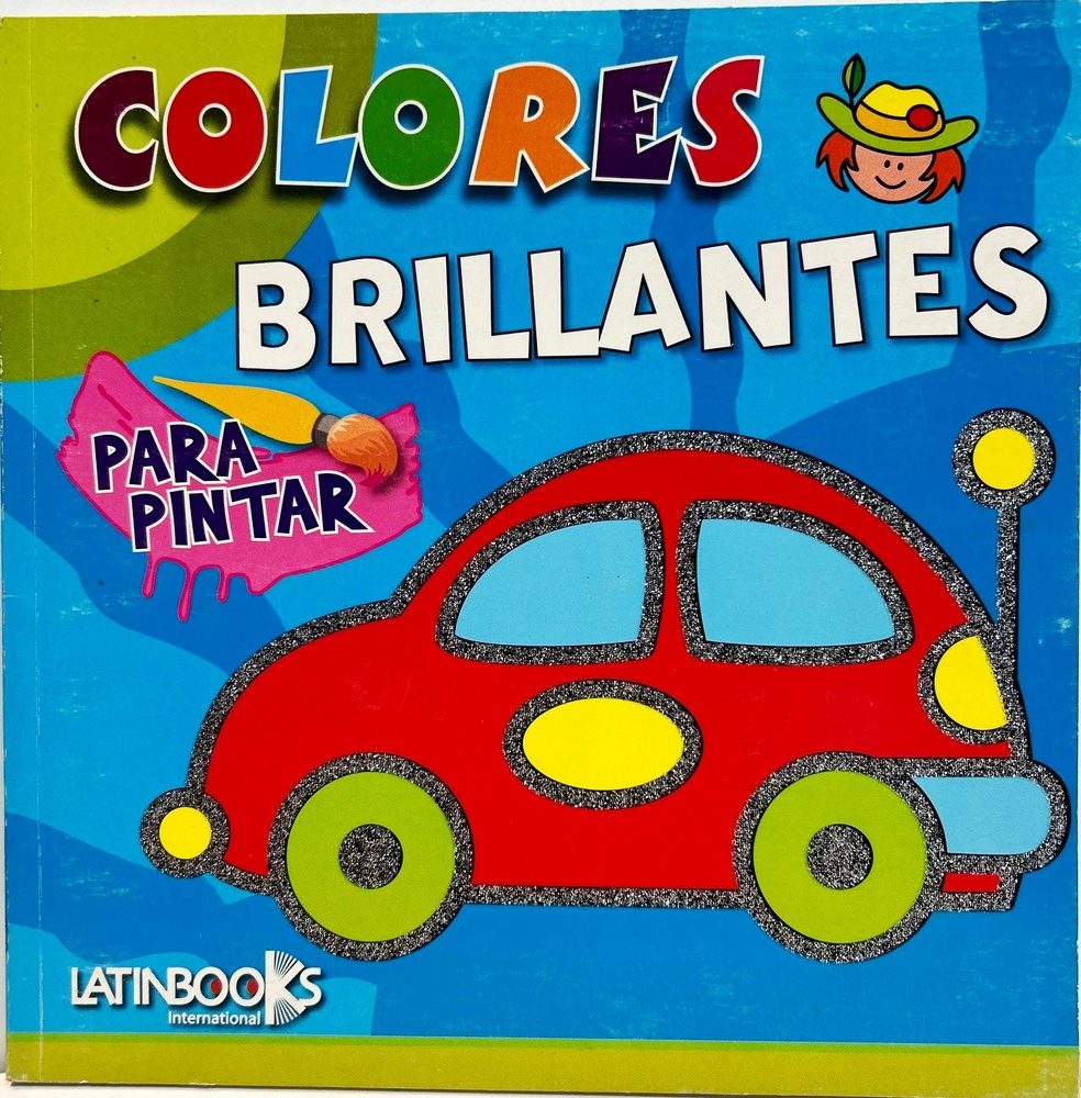 Colores brillantes - auto (celeste)