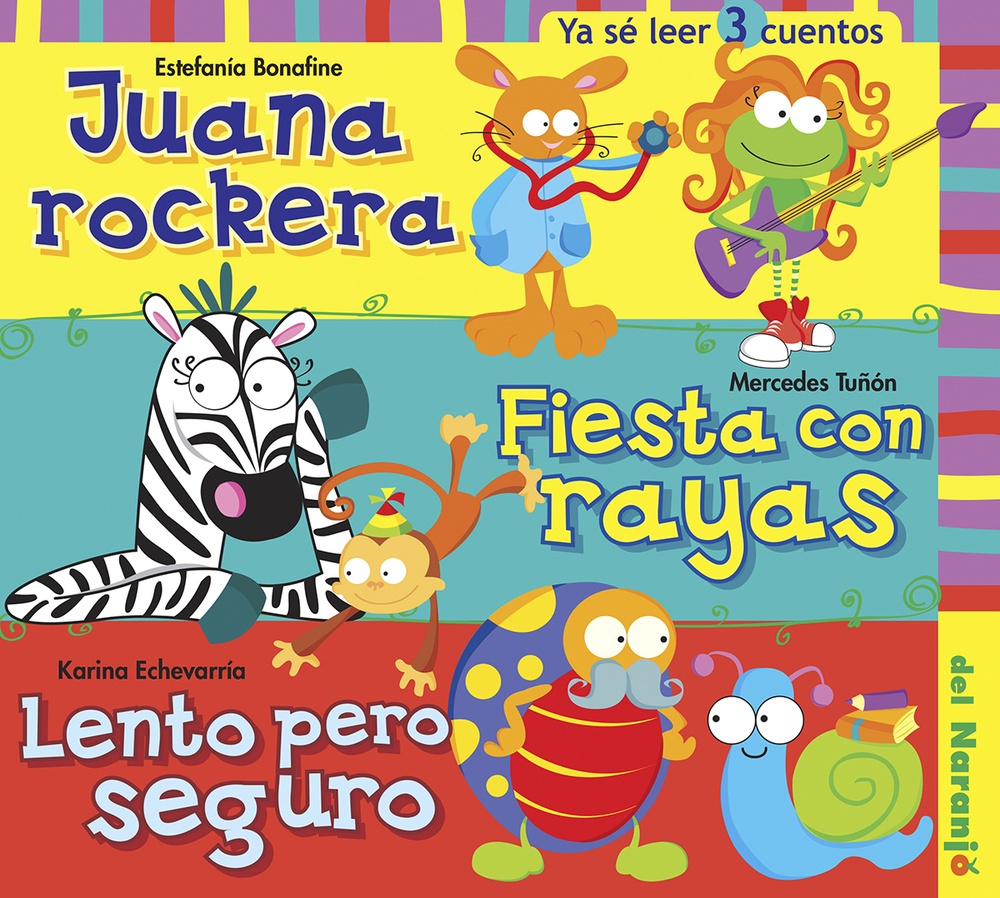 Juana rockera/fiesta con rayas/lento pero seguro