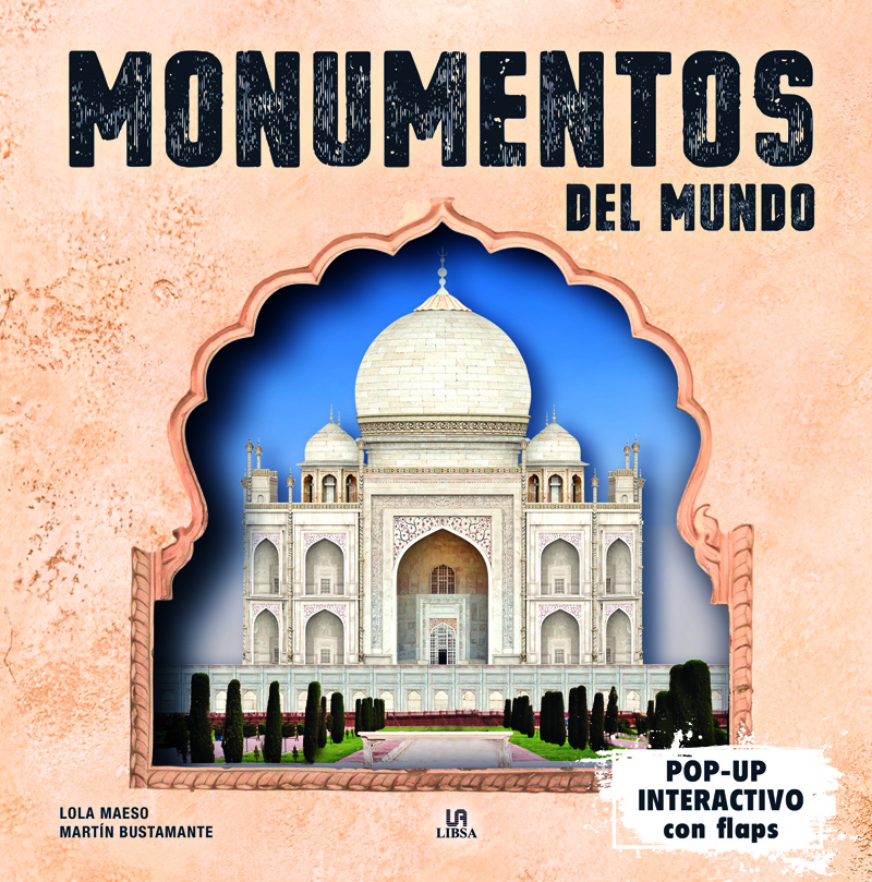 Monumentos del mundo pop-up 3d