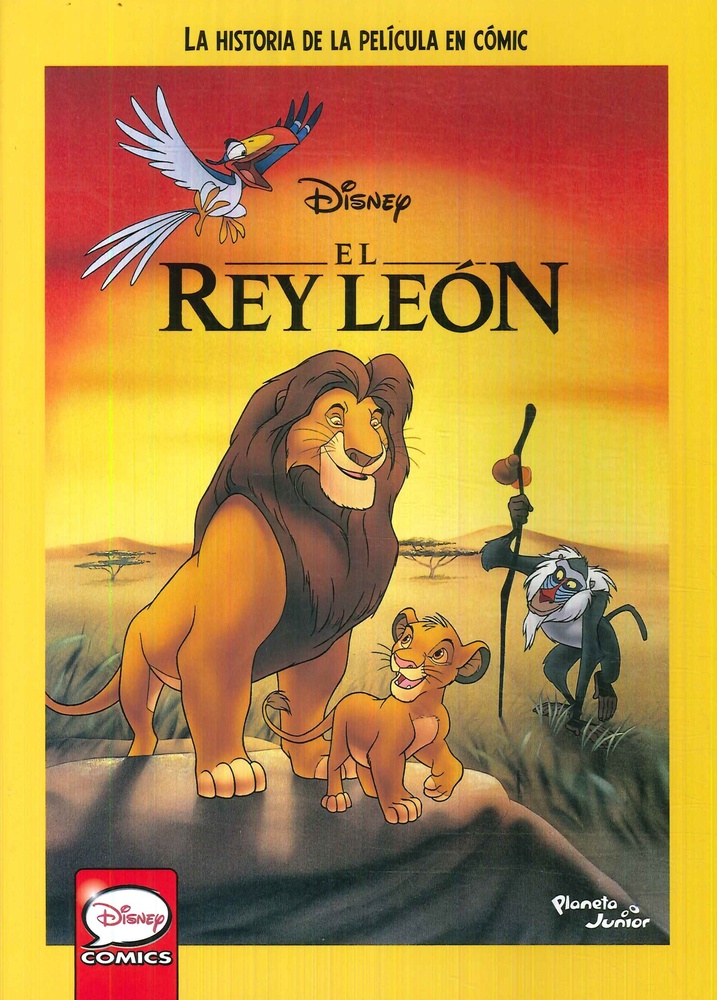 Rey Leon, El: La historia de la pelicula en comic