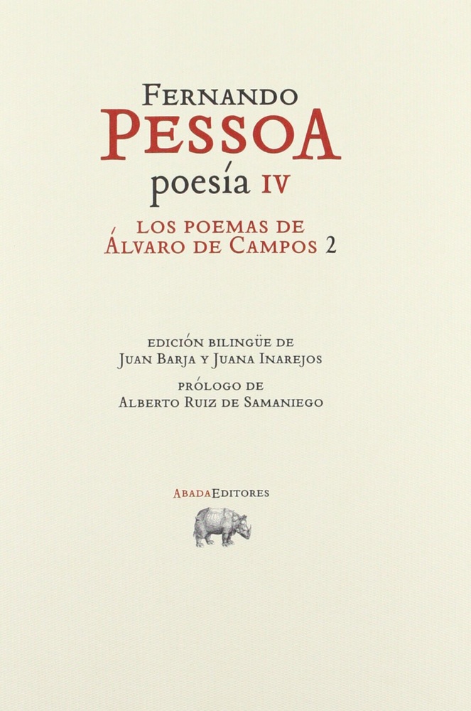 Poesia IV. Los poemas de Albaro de Campos 2