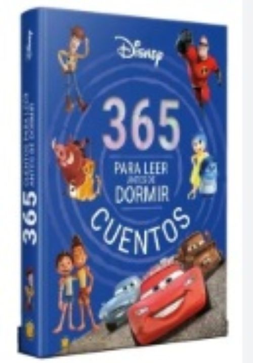 365 cuentos para antes de ir a dormir disney (tapa azul)