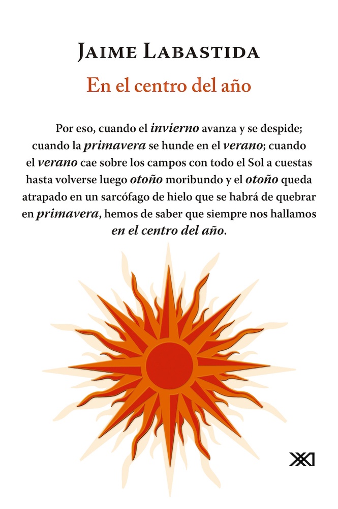 En el centro del año