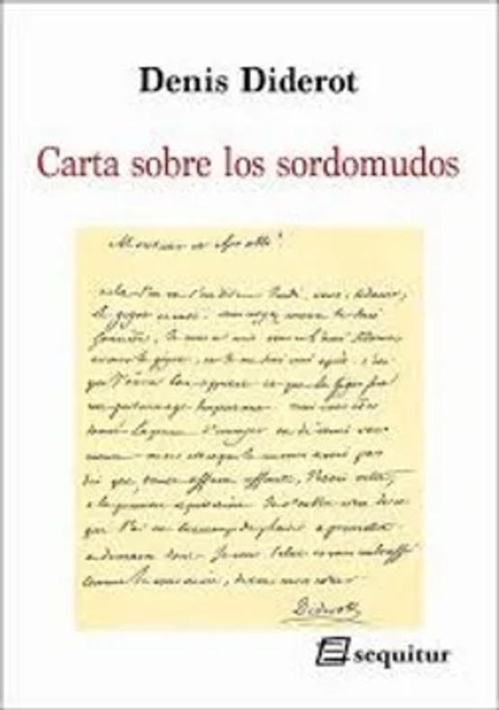 Carta sobre los sordomudos