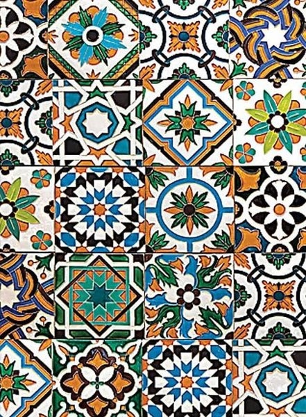 Porto - azulejos midi-rayado