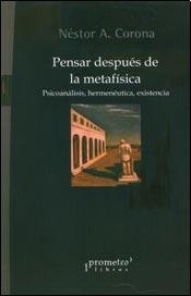 Pensar después de la metafísica