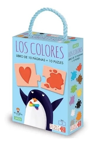 Colores. Libro + Rompecabezas