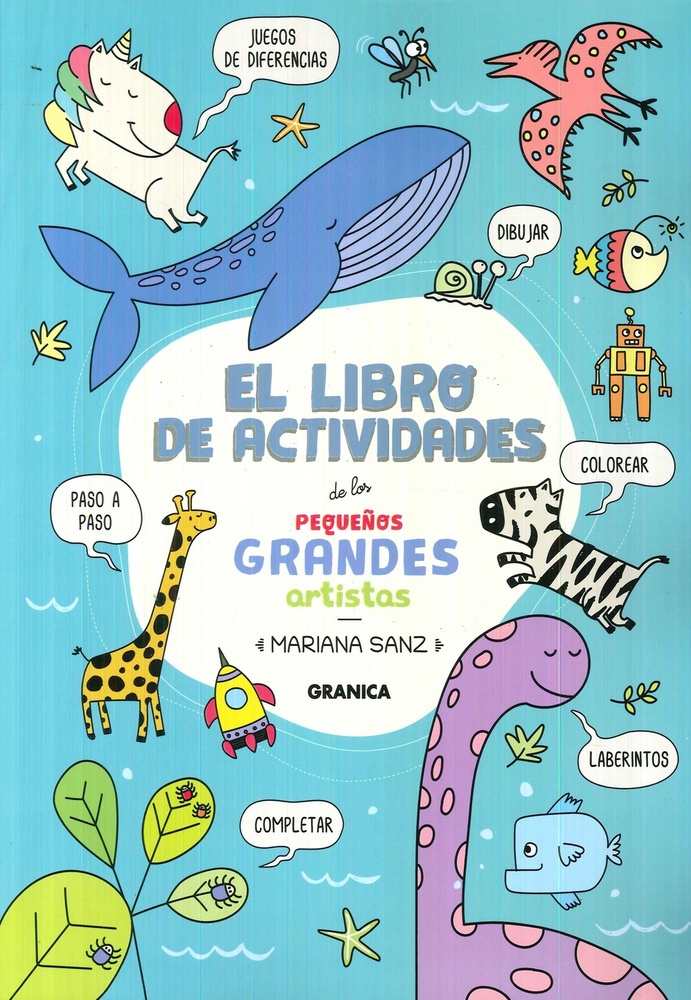 Libro de actividades de los pequeños grandes artistas