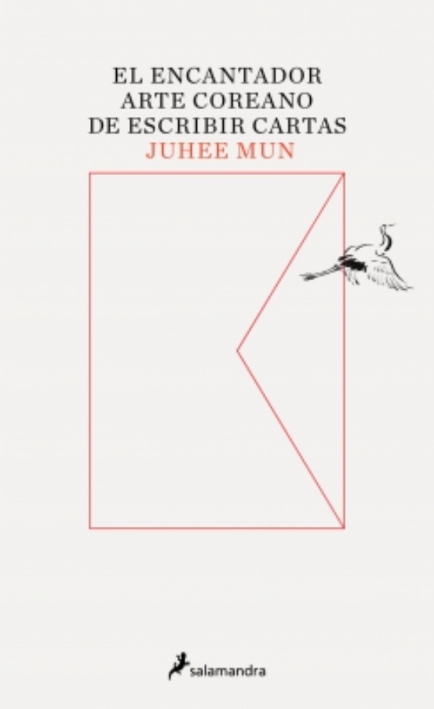 Encantador arte coreano de escribir cart