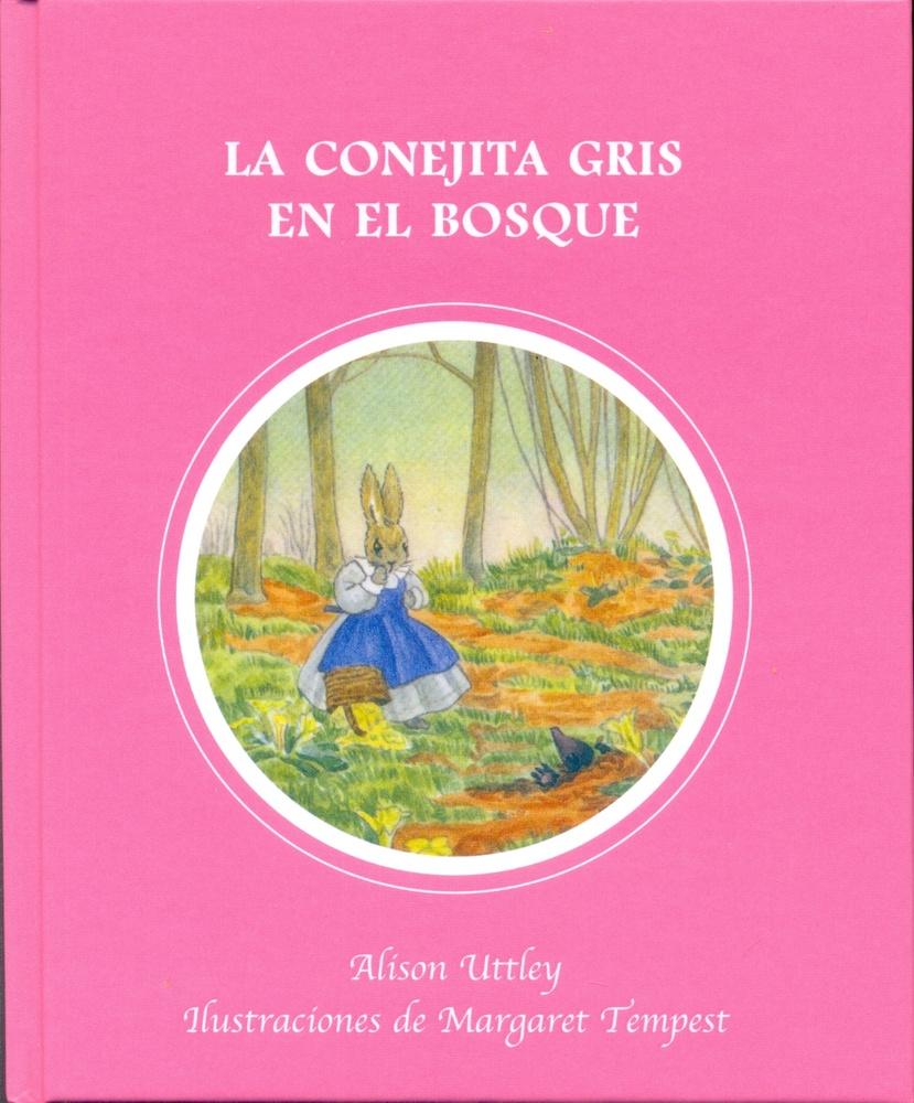 La conejita gris en el bosque